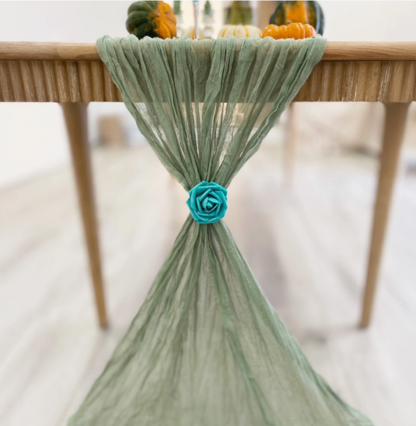 Cheesecloth Table Runners
