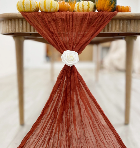 Cheesecloth Table Runners
