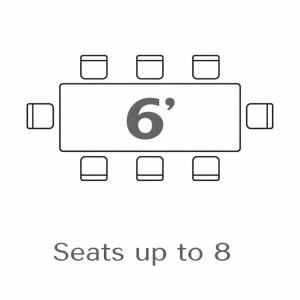 6ftRectangleTableSeatingChartjpg
