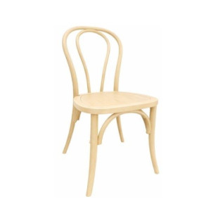 Raw Wood Bentwood Chair