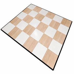 Maple Checkered Dance Floor