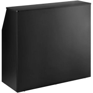 4' Black Laminate Finish Bar