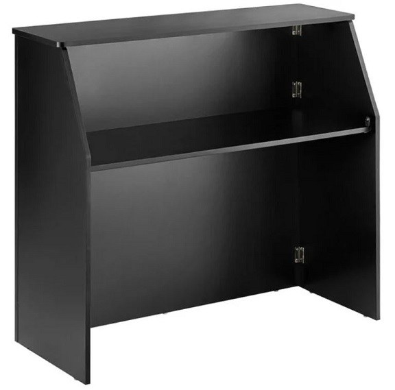 4' Black Laminate Finish Bar