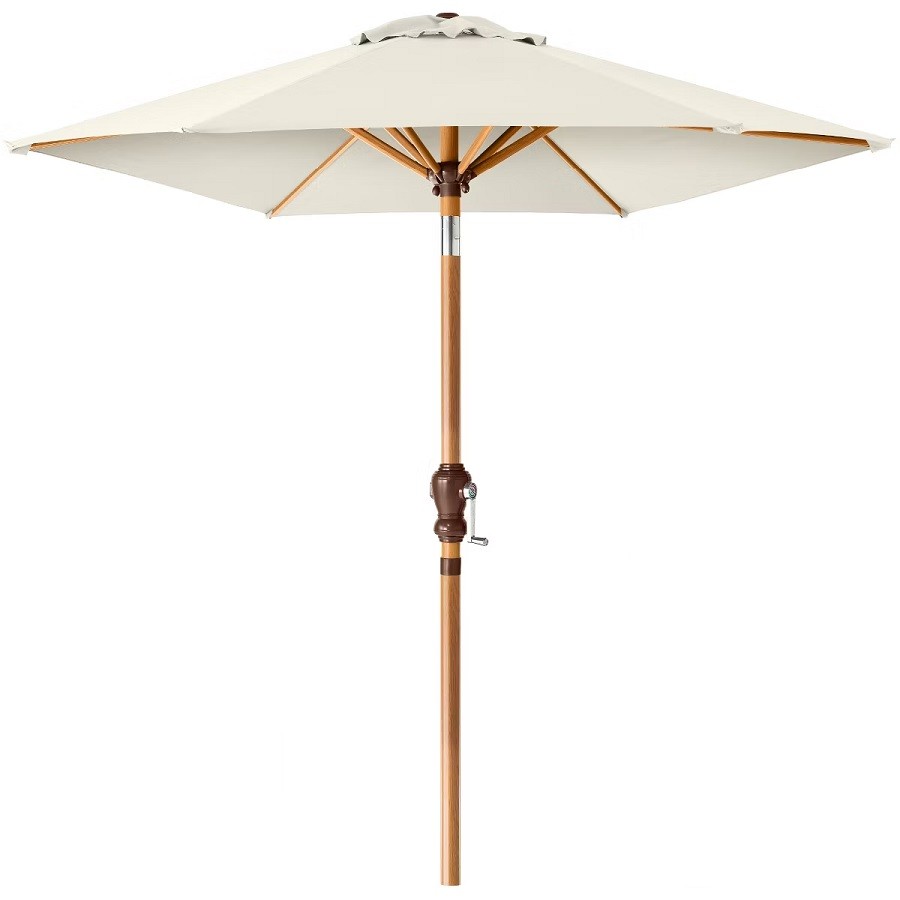 White Umbrella with Base