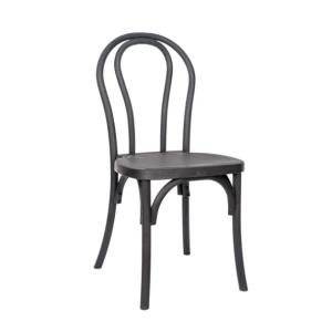Black Resin Bentwood Chair