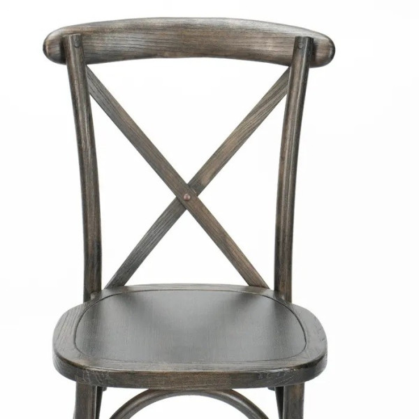 Natural Cross Back Chair
