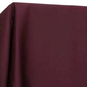Burgundy Poly Satin