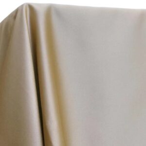 Champagne Poly Satin