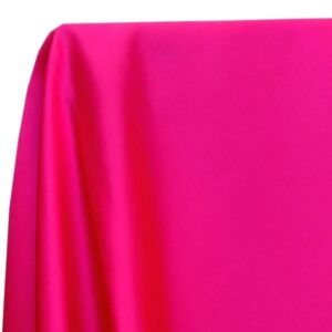 Fuchsia Poly Satin