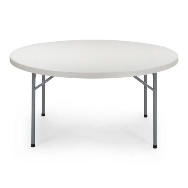 Round Plastic Folding Table 60"