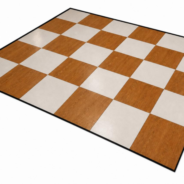 Maple Checkered Dance Floor