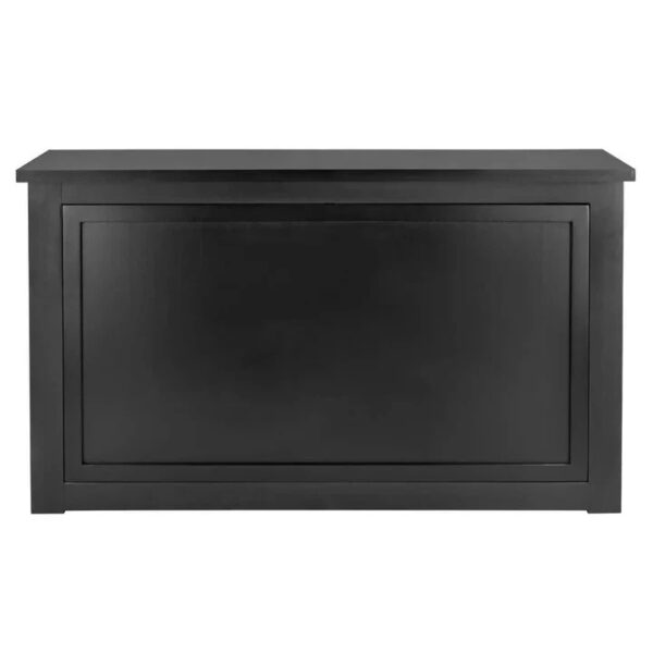 6' Black Folding Bar with Reversible Front