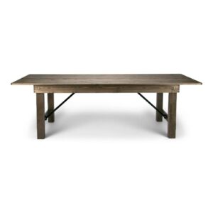 Rustic Farm Table 8' x 40"