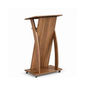 Wood Podium Stand