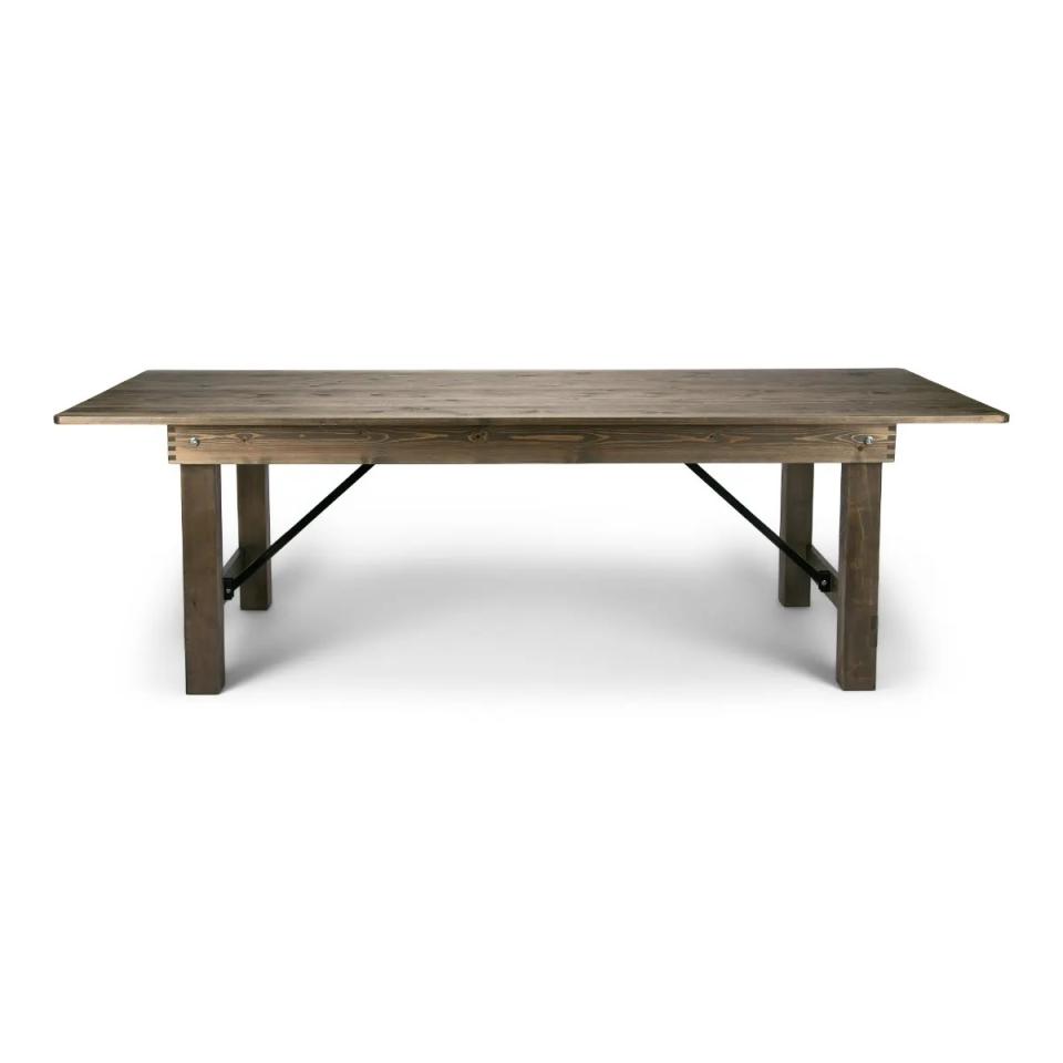 Rustic Farm Table 8' x 40"