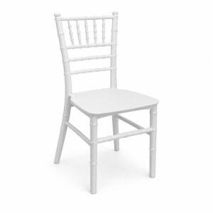 Children Chivari White Resin Chair