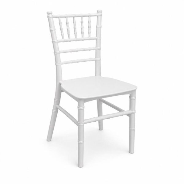 Children Chivari White Resin Chair