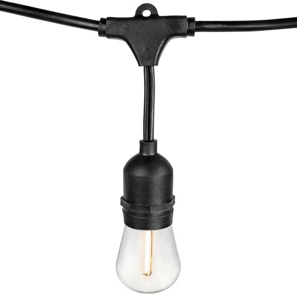 String Lights 100ft Clear Bulbs