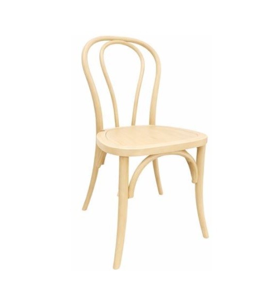 Raw Wood Bentwood Chair