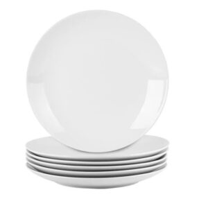 White Porcelain 10.5" Plate